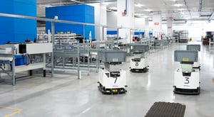 ANTdriven AGVs at work at DUKA